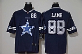 Nike Cowboys 88 Ceedee Lamb Navy Team Big Logo Number Vapor Untouchable Limited Jersey,baseball caps,new era cap wholesale,wholesale hats